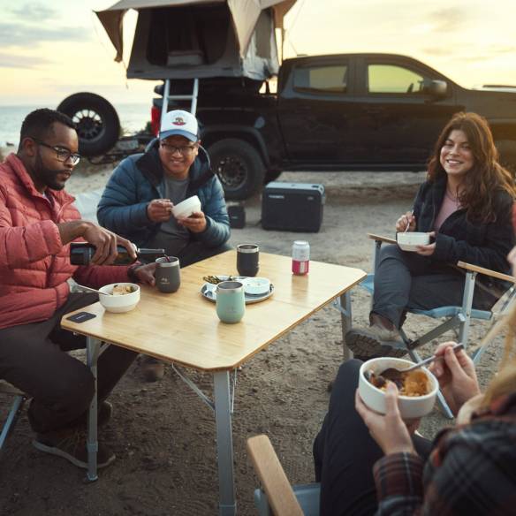 Mesa de campamento de bambú Dometic RG-073846