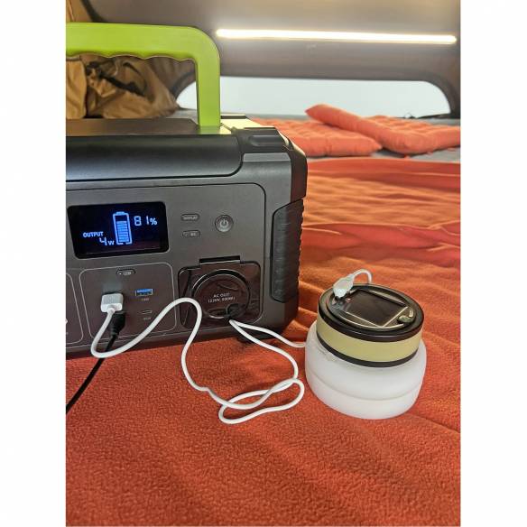 Linterna solar de camping magnética recargable Soplair RG-791427