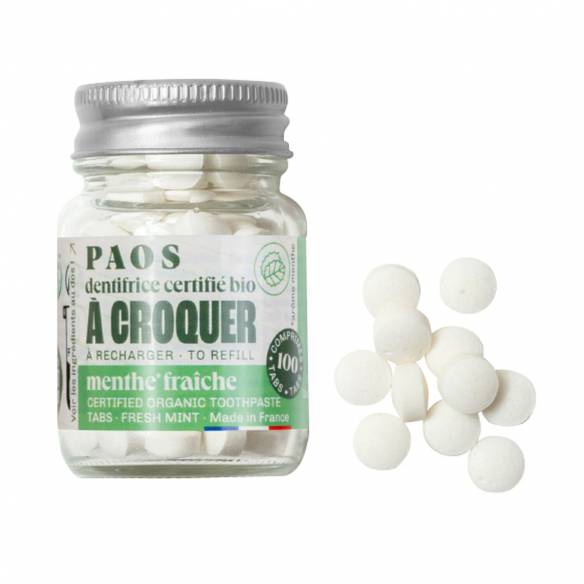 Pasta de dientes masticable ecológica PAOS RG-314727