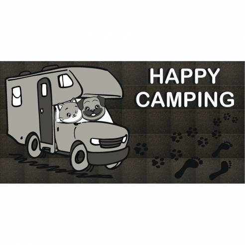 Alfombra para interior Happy Camping Arisol RG-172631