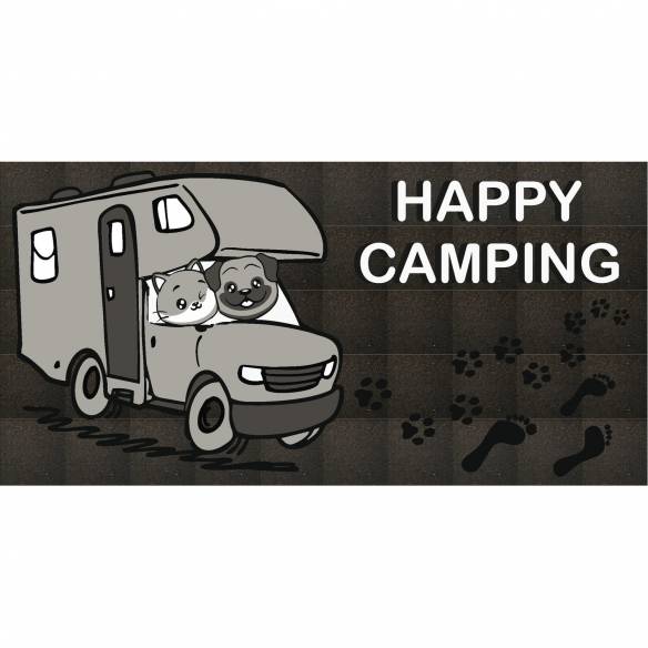 Alfombra para interior Happy Camping Arisol RG-172631