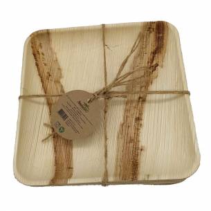 10 platos de postre reutilizables ArecaBIO RG-916592 2