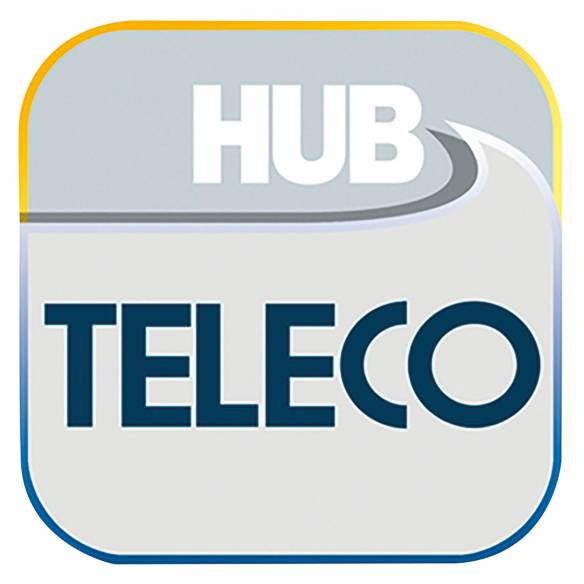 Antena de TV direccional Teleplus 4G con Teleco RG-863256