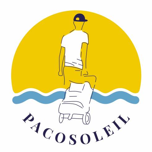 Carrito 3 en 1 con ruedas Pacosoleil RG-073896