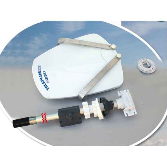 Mástil de 51 cm  sin soporte de pared Teleco RG-863246