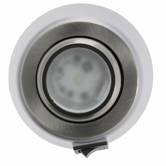 Foco LED de superficie regulable gris mate  RG-959636