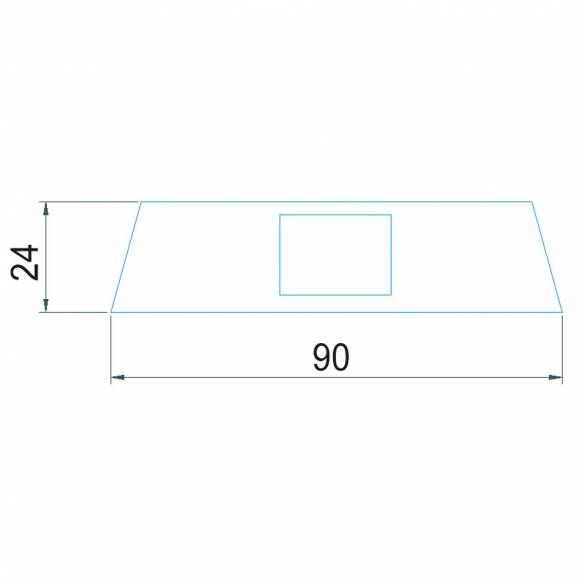 Foco LED de superficie regulable gris mate  RG-959636