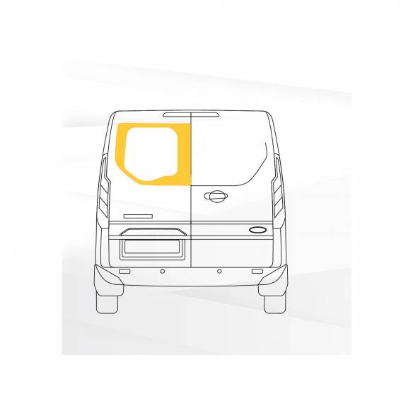Puerta trasera izquierda fija (L1/L2) Conversion Van RG-681637