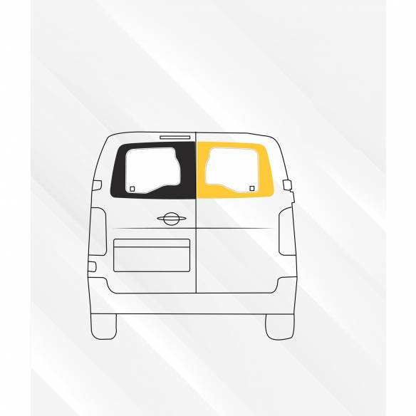 Puerta trasera derecha fija (L1/L2/L3) Conversion Van RG-681631