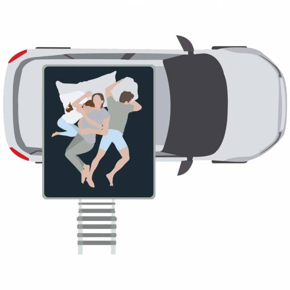 Tienda de techo Mighty Oak Light 165 Line-X VickyWood RG-881986