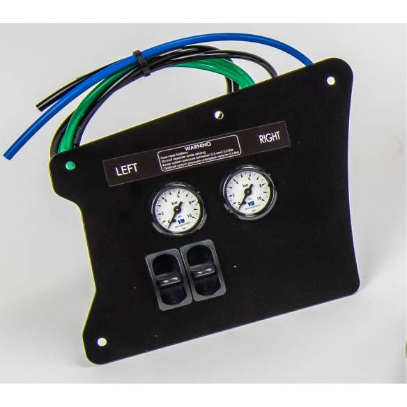 Kit completo con manómetro doble VB AirSuspension RG-416146