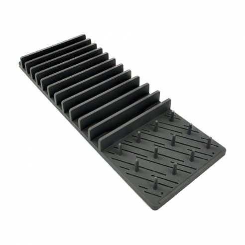 Escurridor gris 43 x 60 cm Nerthus RG-911415