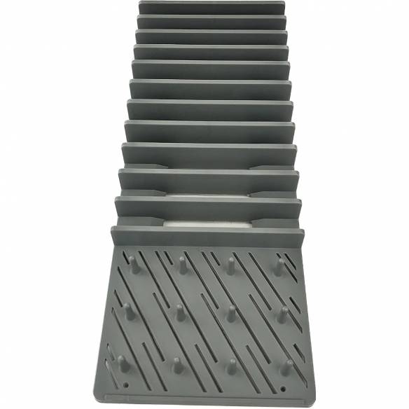 Escurridor gris 43 x 60 cm Nerthus RG-911415