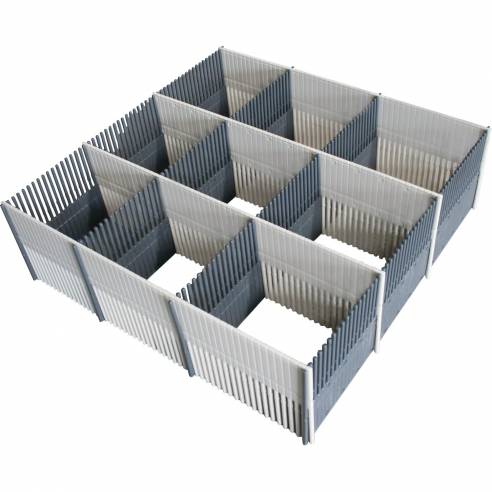 Organizador de cajones gris Purvario by DÖRR RG-912411