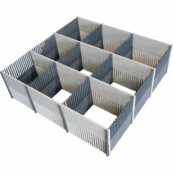 Organizador de cajones gris Purvario by DÖRR RG-912411