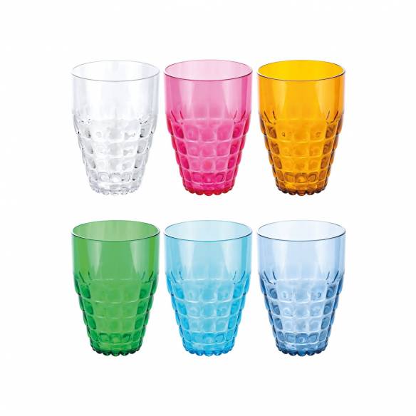 Set de 6 vasos bajos Tiffany Guzzini RG-919453