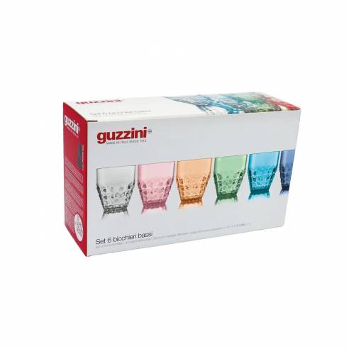 Set de 6 vasos bajos Tiffany Guzzini RG-919453