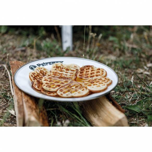 Lote de 2 platos de esmalte Petromax RG-916509