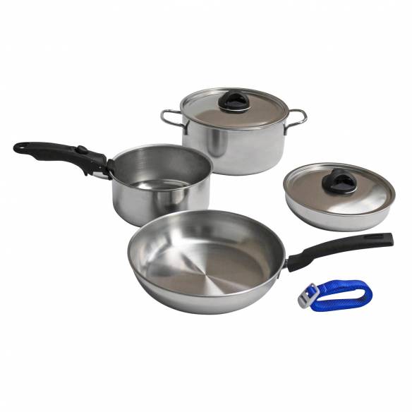 Juego de utensilios de cocina de acero INOXIA  8 Incasa RG-917501