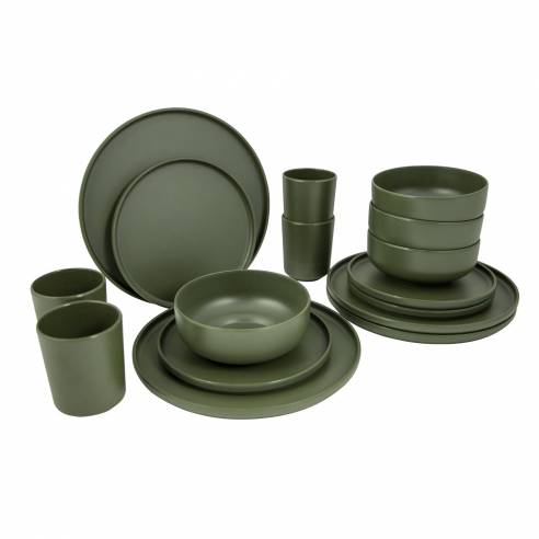 Vajilla Patom 16 piezas Bo-camp RG-917572