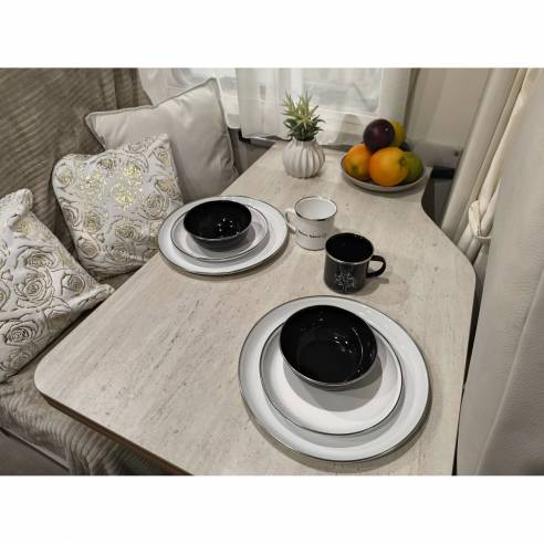 Pack de 2 tazas de acero esmaltado Incasa RG-917516