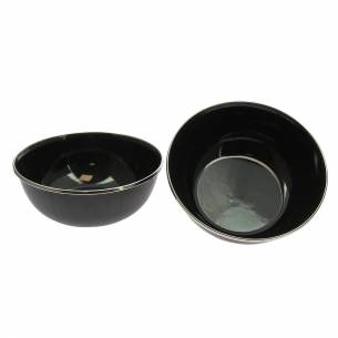 Pack de 2 cuencos de acero esmaltado Incasa RG-917536