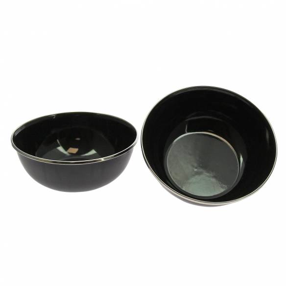Pack de 2 cuencos de acero esmaltado Incasa RG-917536