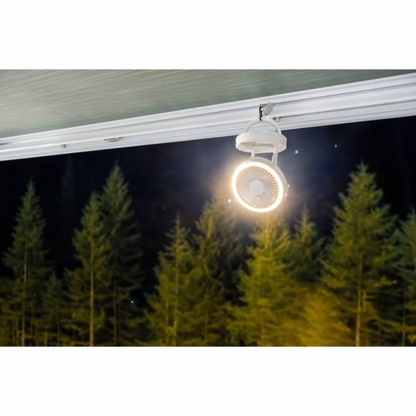 Ventilador con batería y luz Tramontana HABA RG-911732