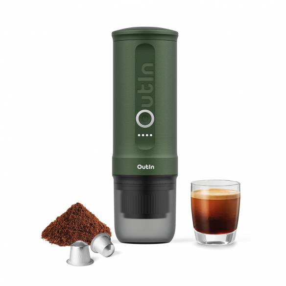 Máquina de café espresso portátil Nano Green OutIn RG-912710