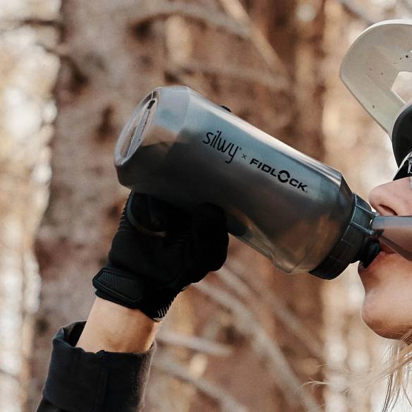 Botella magnética para bicicleta con fijación Silwy RG-145163