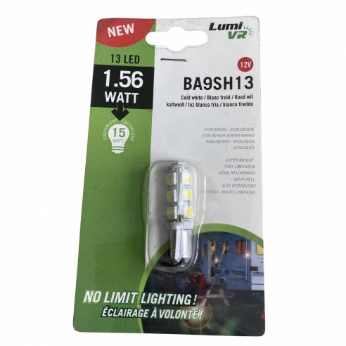 Bombilla 13 LED blanco frío  RG-253183