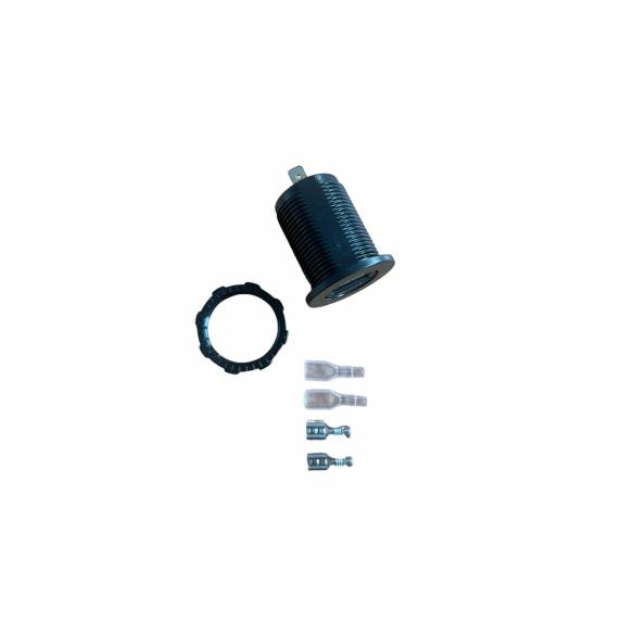 Voltímetro empotrable para kit de 12 V Koonekt RG-458171