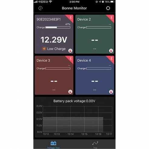 Medidor de control de batería Bluetooth Eza RG-054193