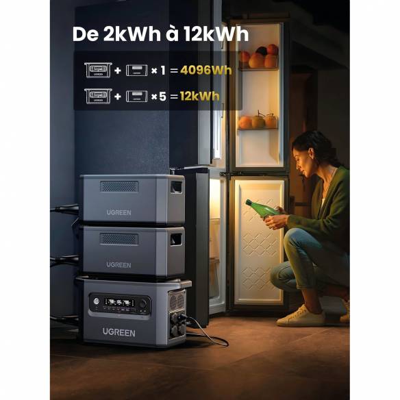 Batería de extensión EB2200 para GS2200 Ugreen RG-054740