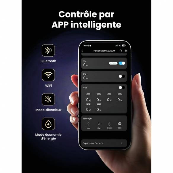 Batería de extensión EB2200 para GS2200 Ugreen RG-054740