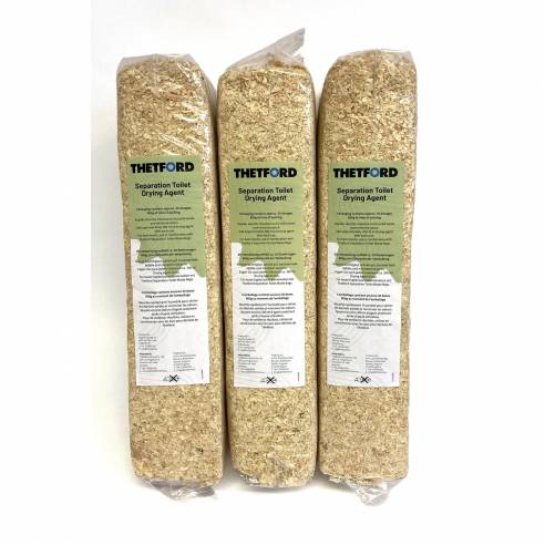 Lote de 3 bolsas de virutas de madera para Thetford RG-167153