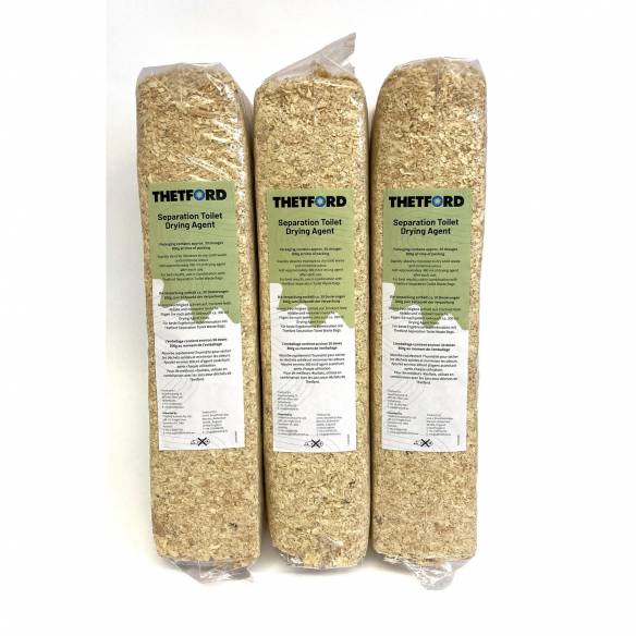 Lote de 3 bolsas de virutas de madera para Thetford RG-167153