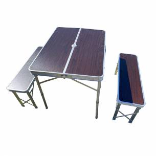 Mesa de picnic con bancos Midland RG-071819
