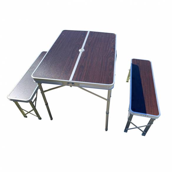 Mesa de picnic con bancos Midland RG-071819