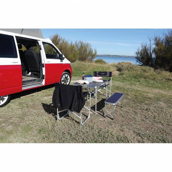 Mesa de picnic con bancos Midland RG-071819