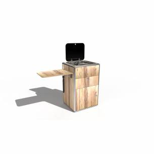 Blue mountain de madera laminada por Conversion Van RG-004411D