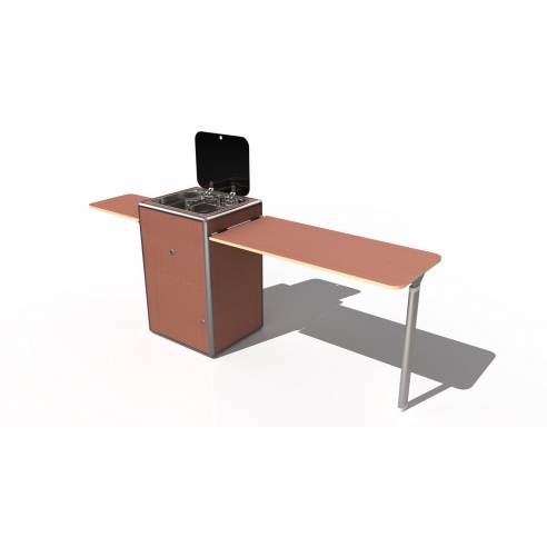 Mesa Blue mountain 100x45cm de madera Conversion Van RG-004421C