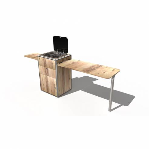 Mesa Blue mountain 100x45cm de madera Conversion Van RG-004421D