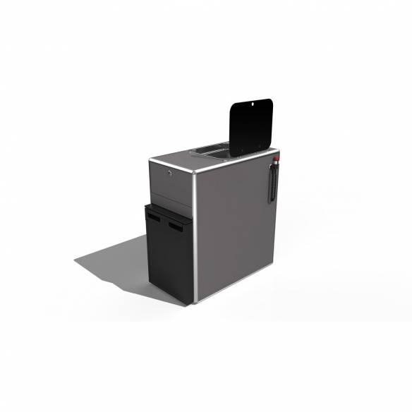 Beach nevera de madera laminada lisa Conversion Van RG-008713V