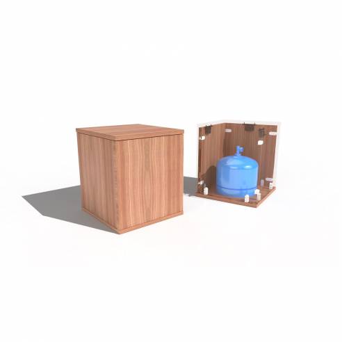 Cofre de gas estanco para kit de Conversion Van RG-008776C