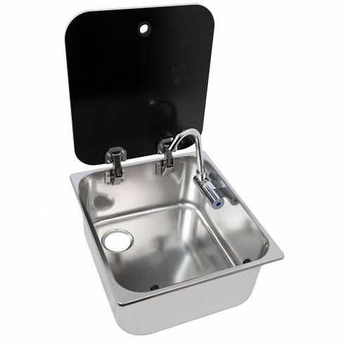 Fregadero de acero inoxidable con tapa Navy Load RG-428460