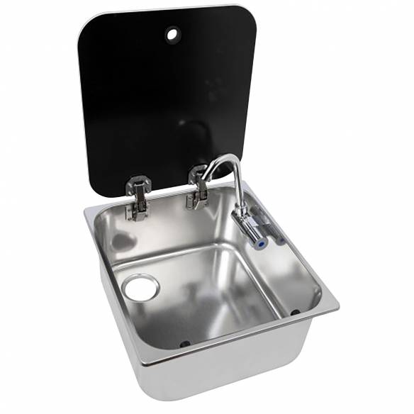 Fregadero de acero inoxidable con tapa Navy Load RG-428460