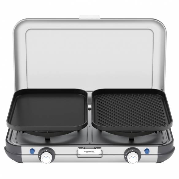 Hornillo de gas de 2 fuegos Camping Kitchen & Campingaz RG-216776