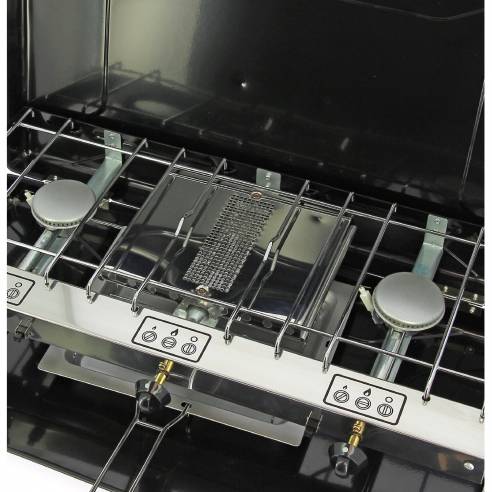 Hornillo de gas de 2 fuegos con Incasa RG-216788