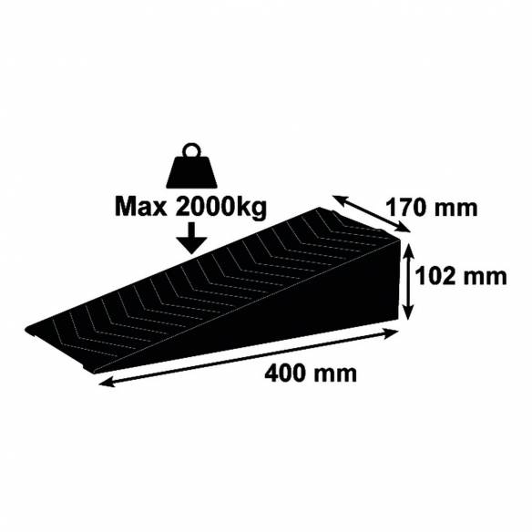 Cuñas Smart Level para caravanas (lote de 2) Optima RG-413105